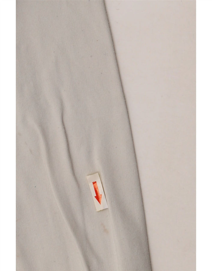 ADIDAS Veste de survêtement pour homme UK 36/38 Petit coton blanc