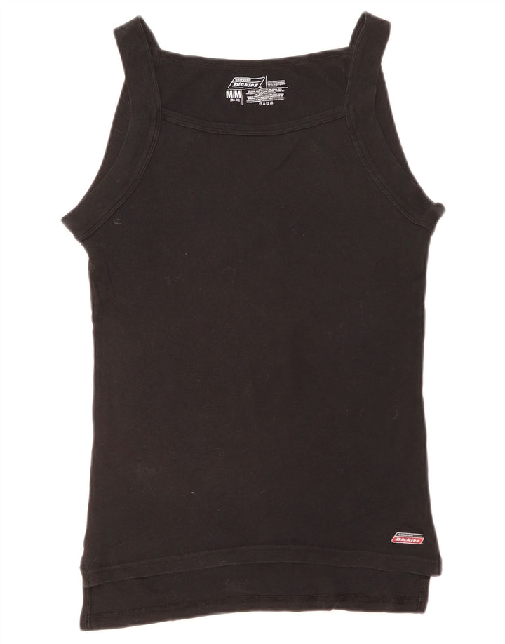 Dickies Débardeur Slim Femme UK 12 Coton Noir Moyen