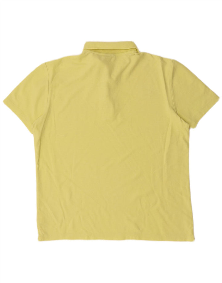 UMBRO Polo Homme Large Jaune Coton