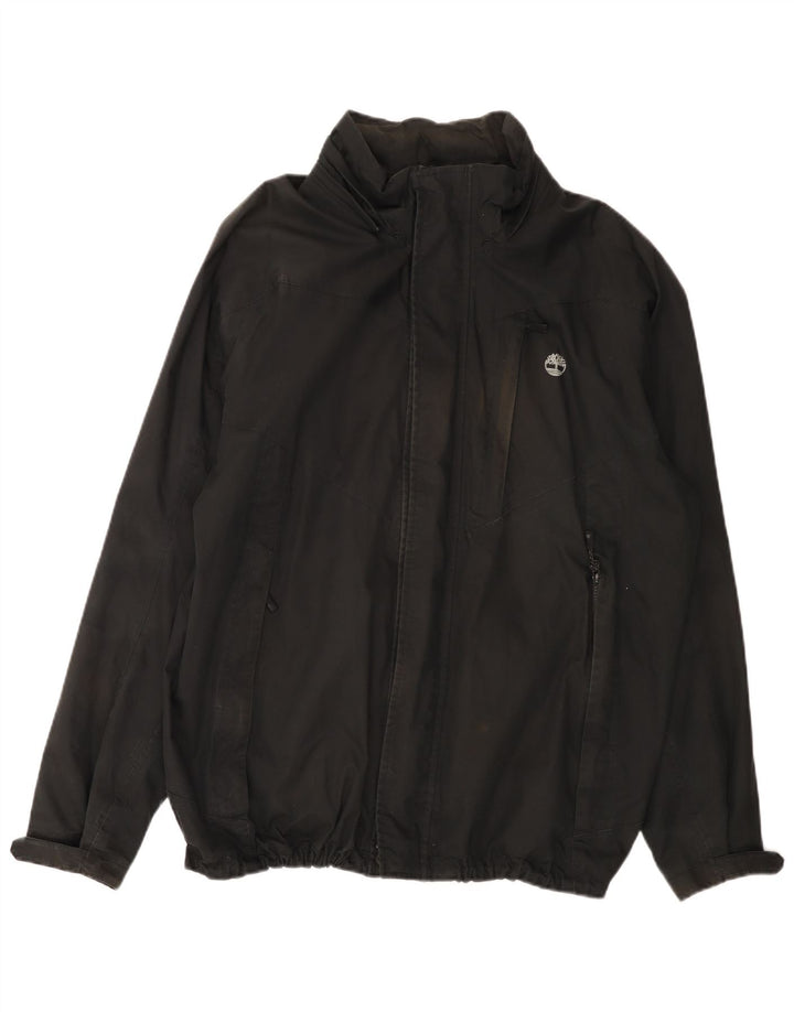 Timberland Veste coupe-vent pour homme UK 44 2XL Coton noir
