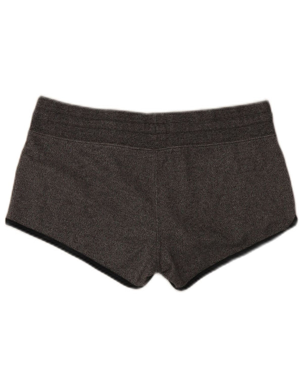 Vintage Womens Sport Shorts UK 14 Medium  Grey Flecked