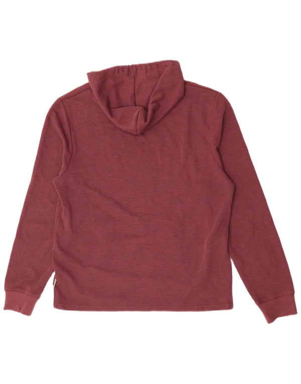 Mossimo Pull à capuche pour femme UK 20 2XL Coton bordeaux