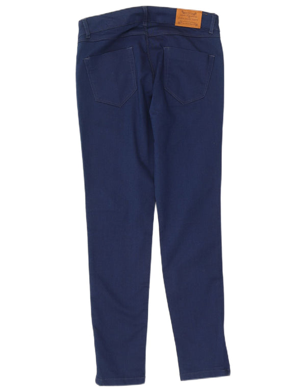 Zara Jean skinny pour femme EU 42 Large W32 L30 Bleu