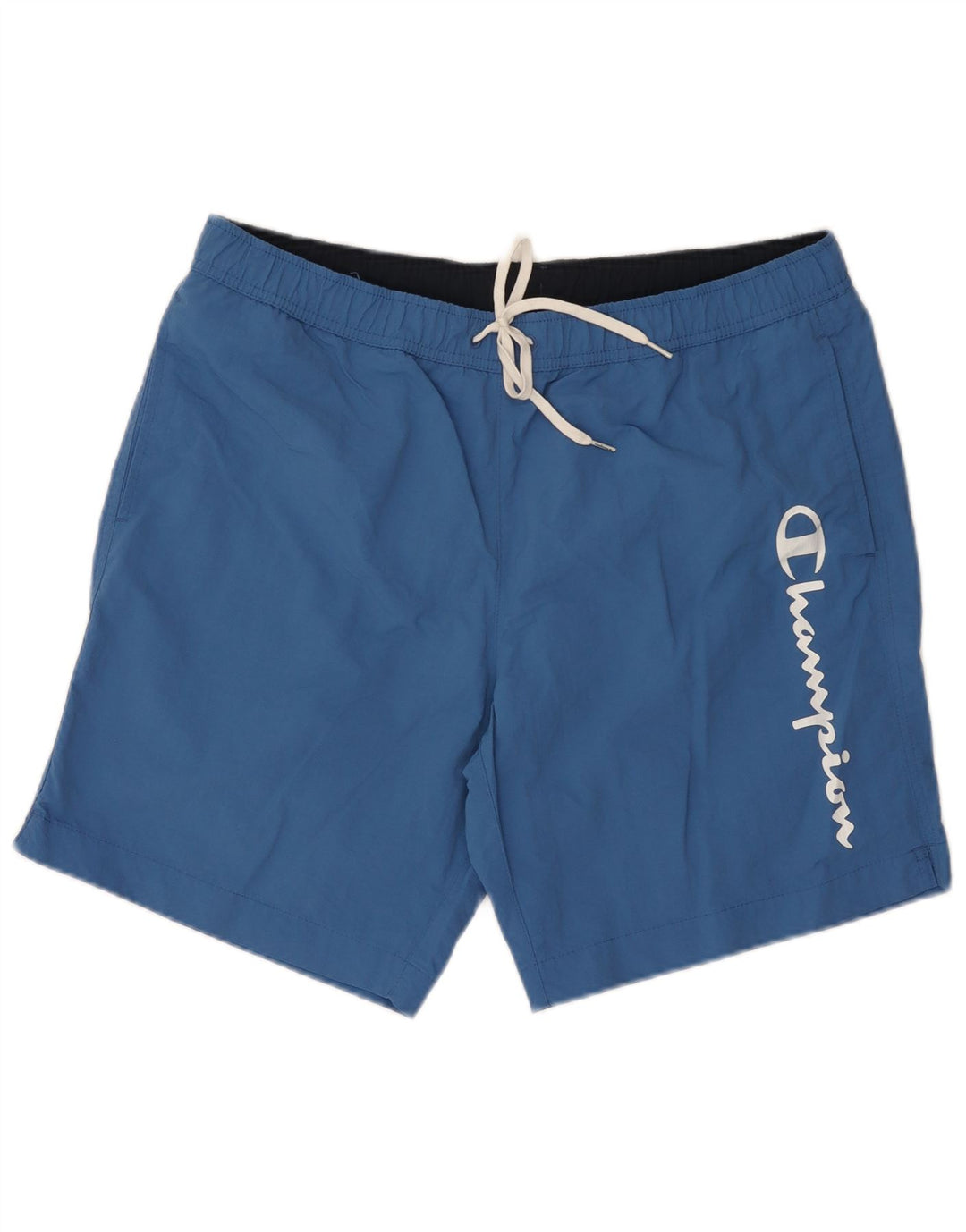 Champion Short de bain graphique pour homme 2XL Bleu
