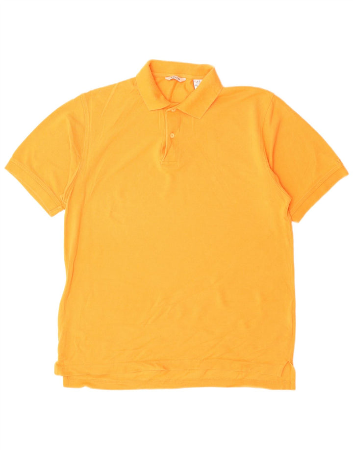 IZOD Polo Homme Orange Moyen Coton