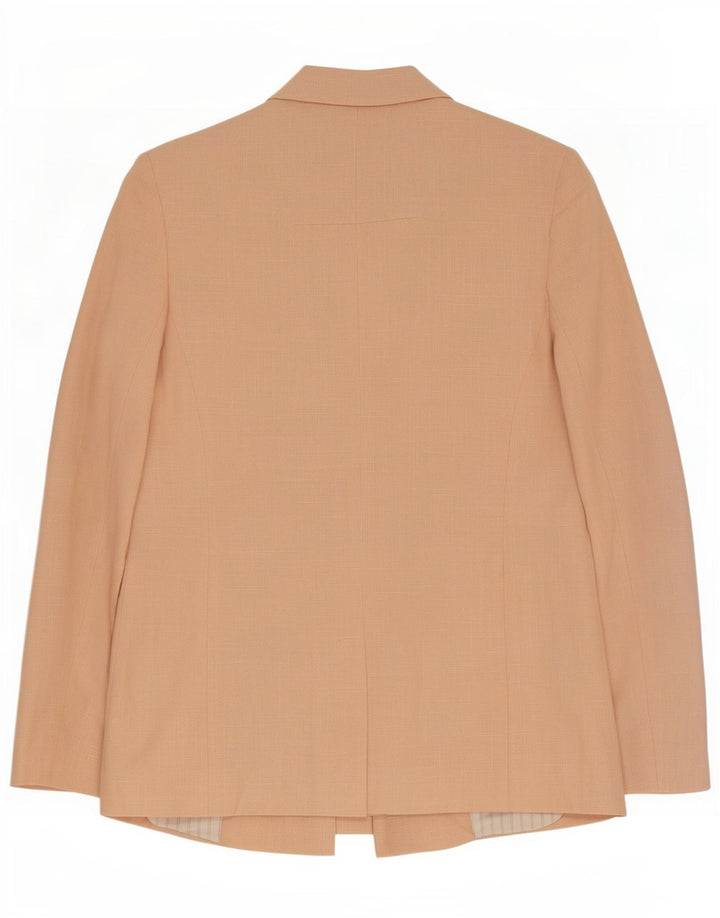 Topshop Veste Blazer Double Boutonnage Femme UK 10 Petite Viscose Rose
