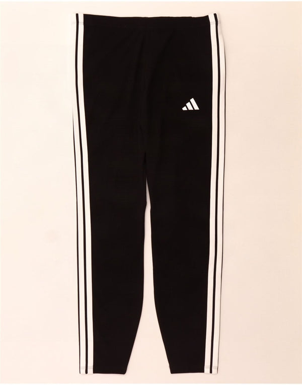 Adidas Leggings Femme UK 20/22 XL Noir Coton