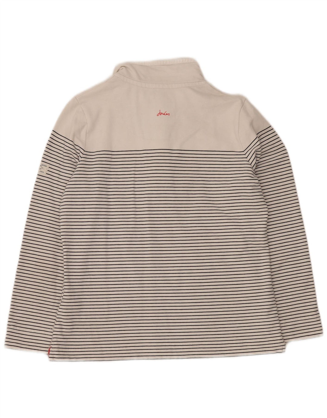 JOULES Sweat-shirt pour femme UK 44 Medium Off White Rayé