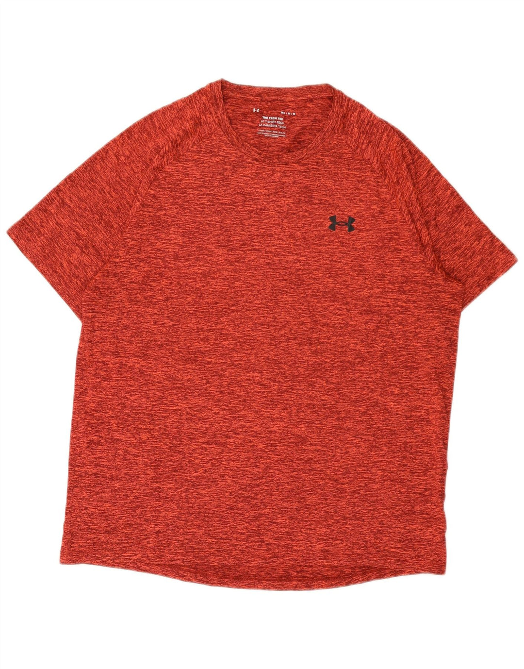 Under Armour T-Shirt Homme Rouge Moyen Moucheté
