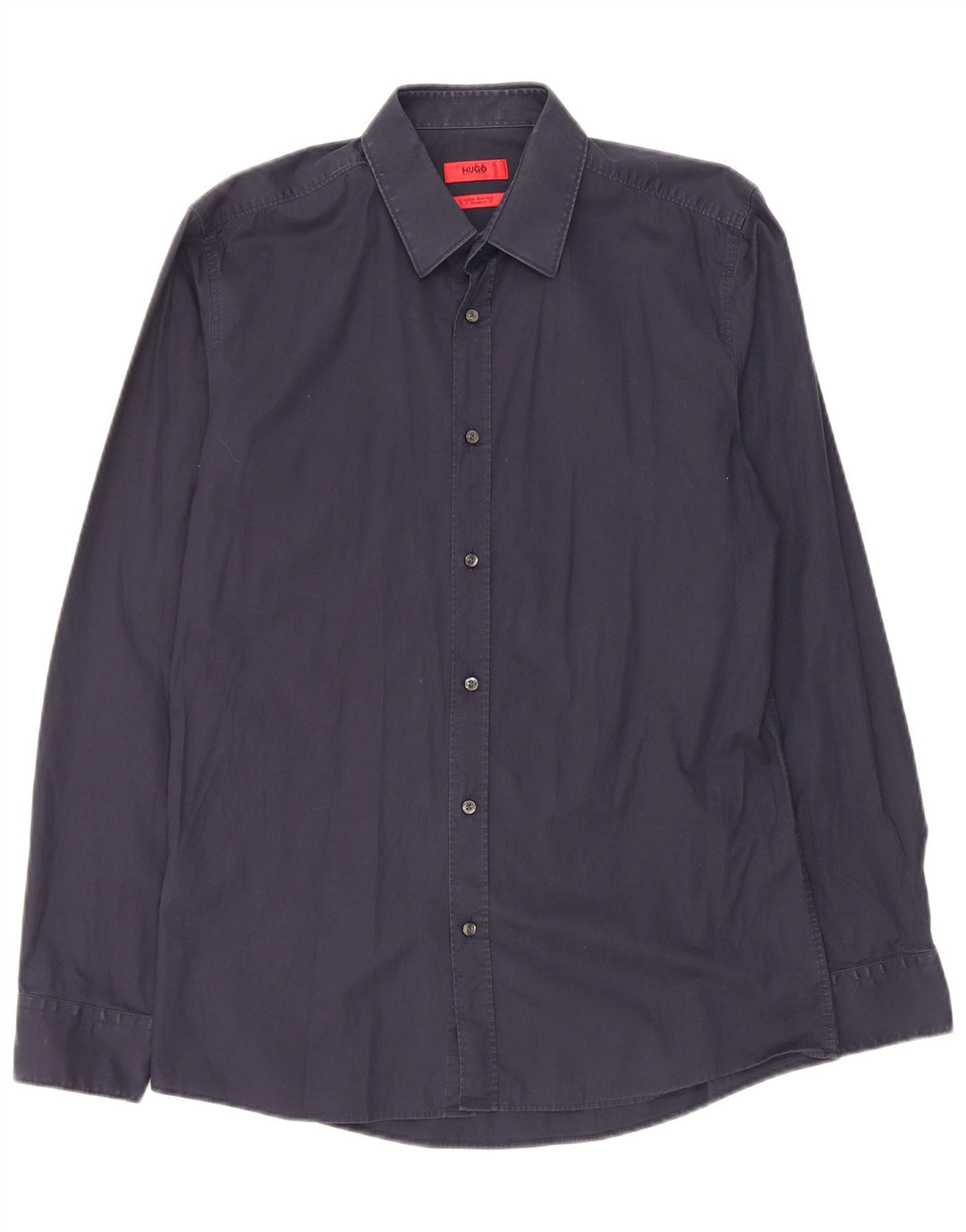 Hugo Boss Chemise extra slim fit taille 40 coton bleu marine moyen