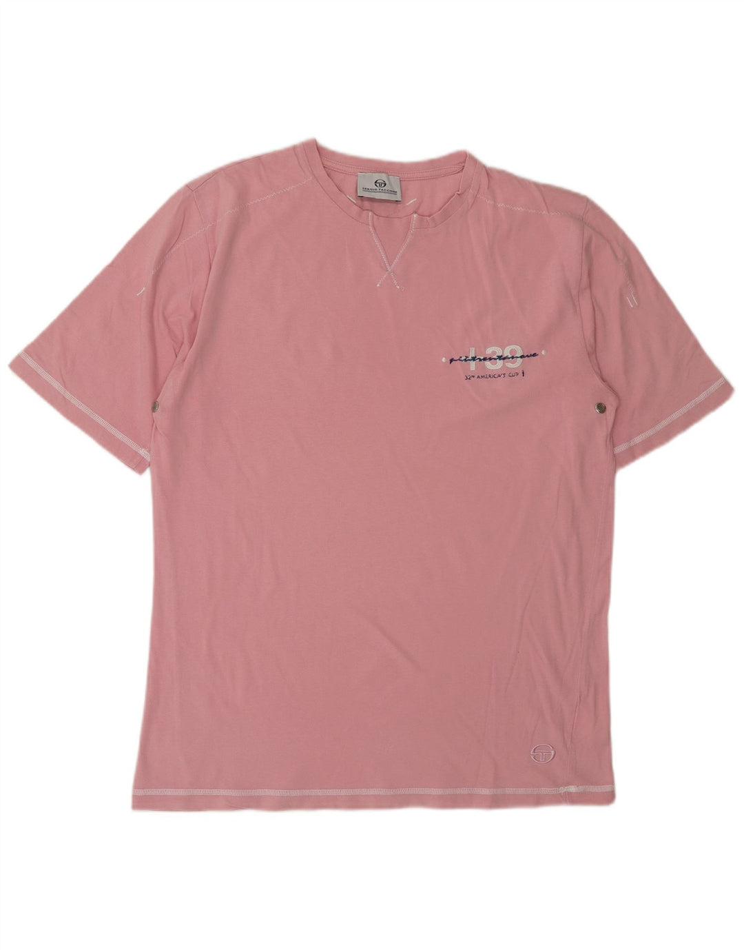 SERGIO TACCHINI T-Shirt Homme Rose Moyen