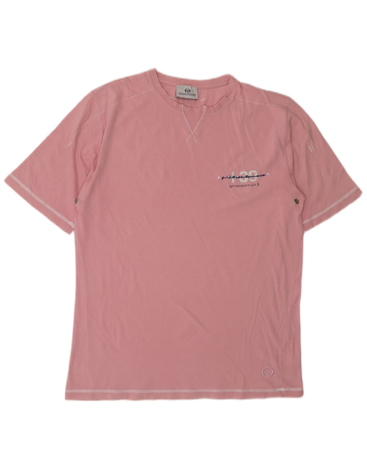 SERGIO TACCHINI T-Shirt Homme Rose Moyen