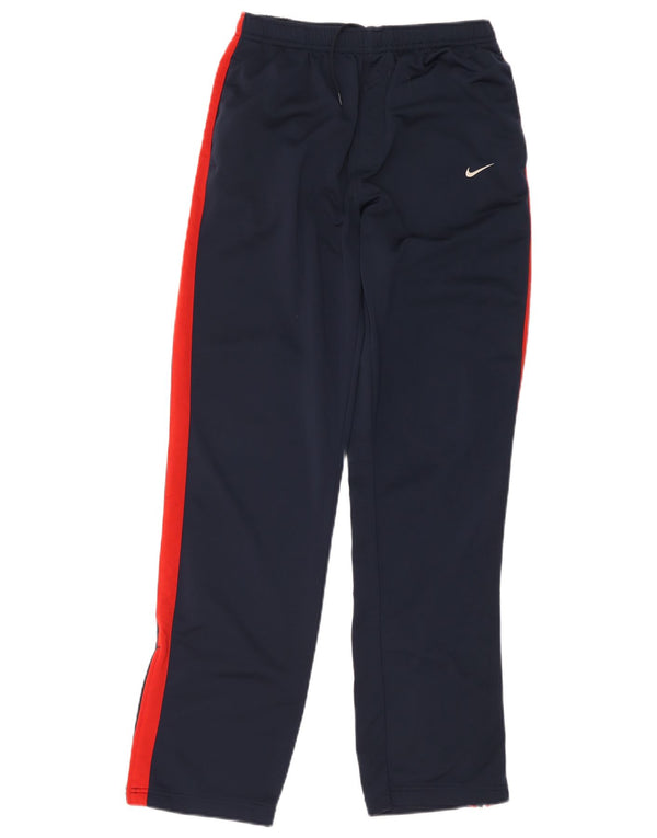 Nike Pantalon de survêtement pour garçon 13-14 ans XL Bleu marine Colourblock Polyester