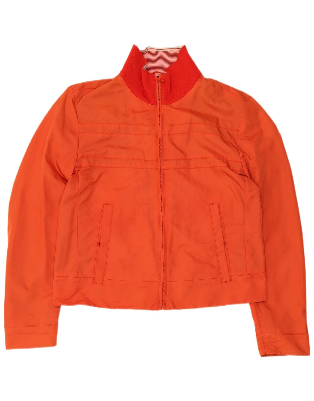 Hugo Boss Veste bomber courte pour homme EU 52 XL Orange Polyamide