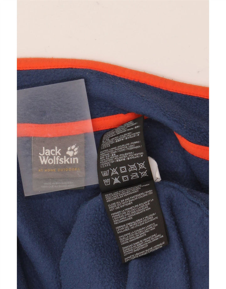 Jack Wolfskin Veste Polaire Liner Garçon 13-14 ans Bleu Marine Polyester