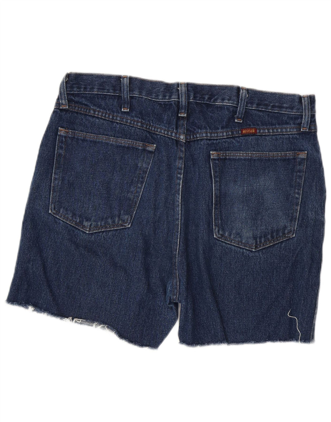 RUSTLER Short en Jean Homme W36 Grand Bleu Marine Coton