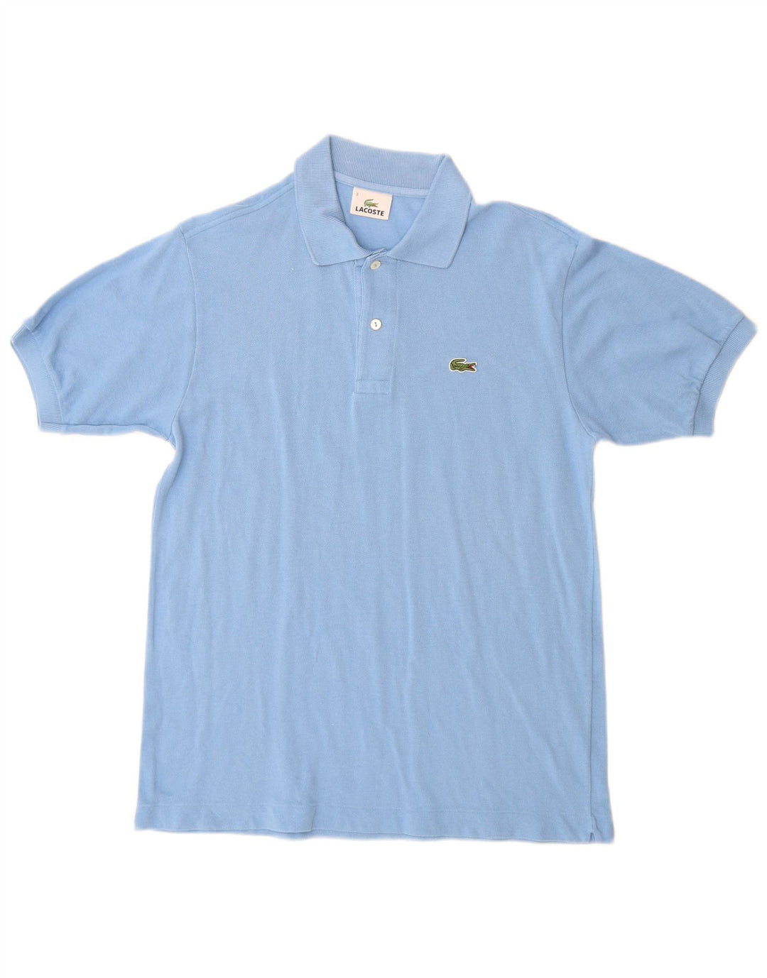 Lacoste Polo Homme Taille 3 Petit Bleu Coton