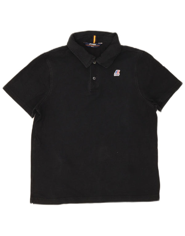 K-Way Polo Homme Petit Noir