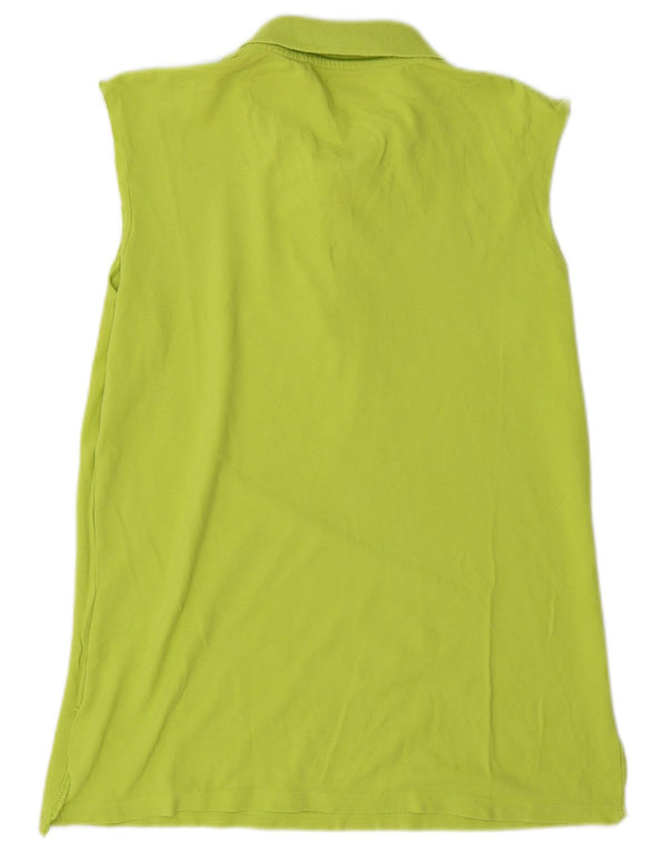 Kappa Polo sans manches pour femme UK 20 2XL Vert