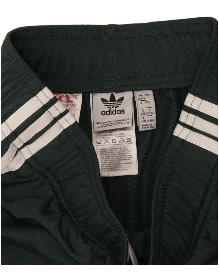 Adidas Pantalon de Survêtement Garçon Joggers 12-13 ans Vert Polyester