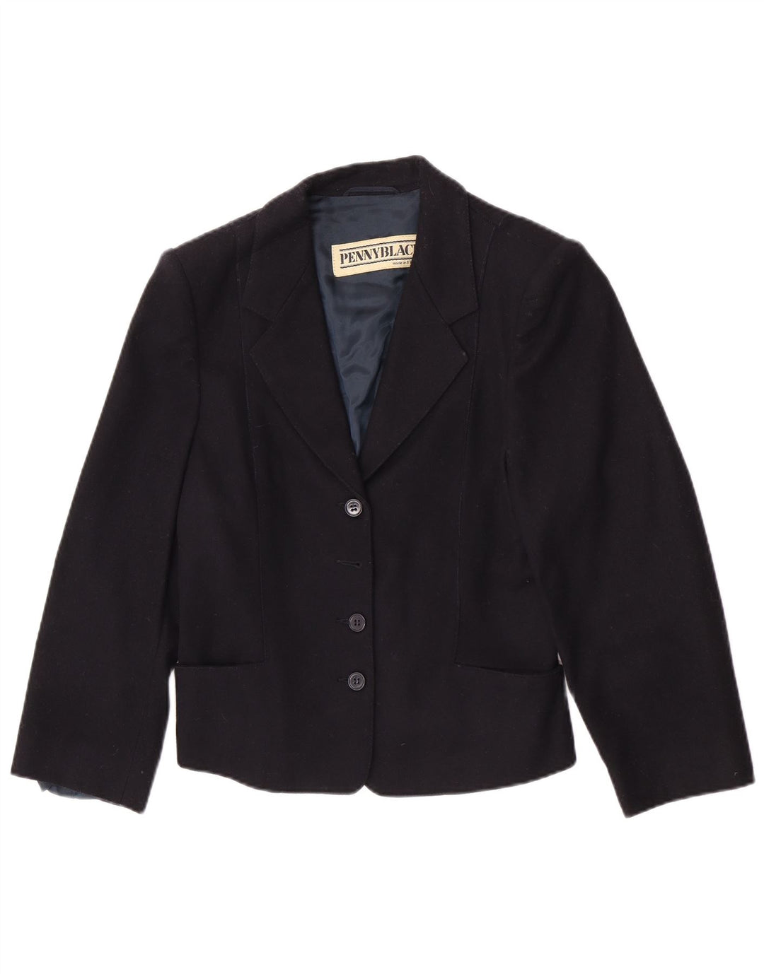 Penny Black Veste blazer à 3 boutons pour femme UK 10 Petite laine