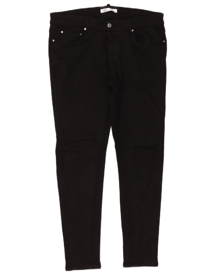 Zara Jean Slim Homme EU 46 Large W36 L29 Coton Noir