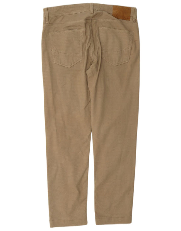 SIVIGLIA Pantalon Slim Casual Homme W34 L30 Beige Coton
