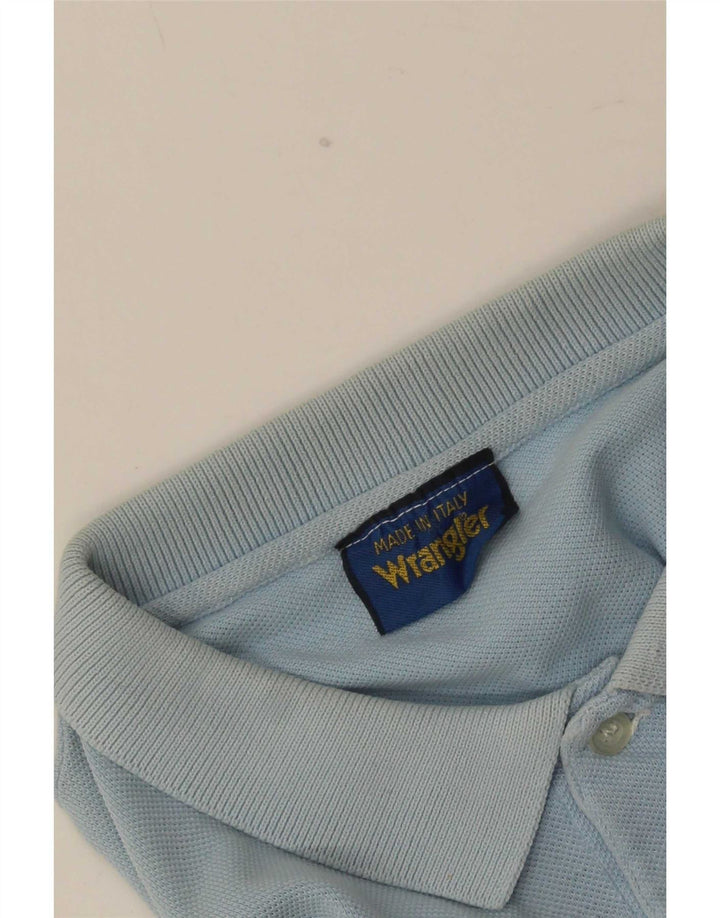 Wrangler Polo Homme Bleu Moyen