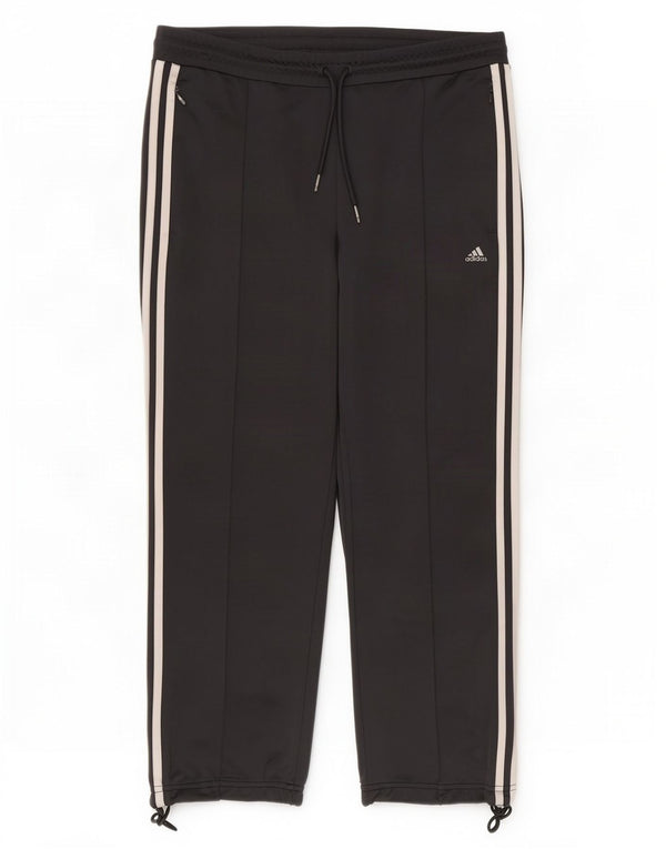 Adidas Pantalon de survêtement Climalite pour femme UK 12 Gris moyen Polyester