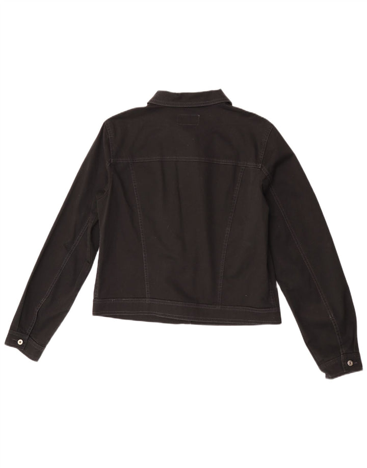 Byblos Blouson Bomber Femme IT 50 XL Noir Coton