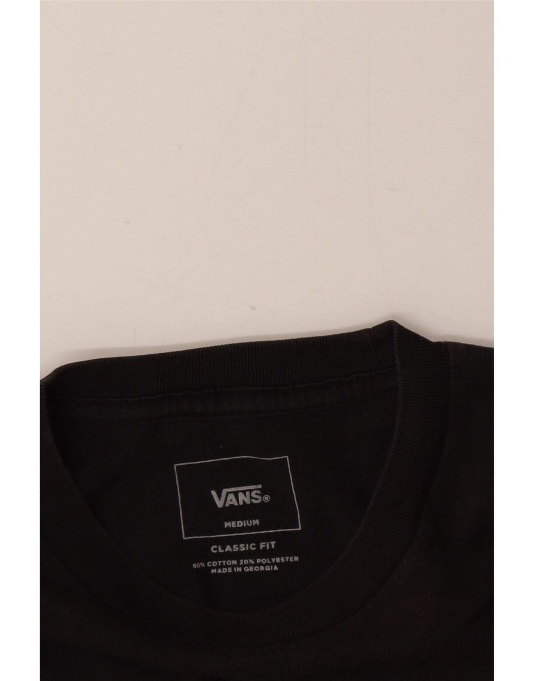 Vans T-shirt coupe classique pour homme en coton color block gris moyen