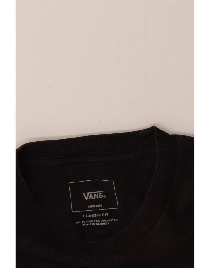 Vans T-shirt coupe classique pour homme en coton color block gris moyen
