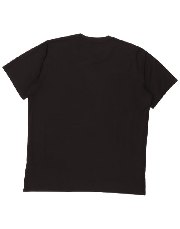 Nike Hommes Dri Fit T-Shirt Haut 2XL Noir Polyester