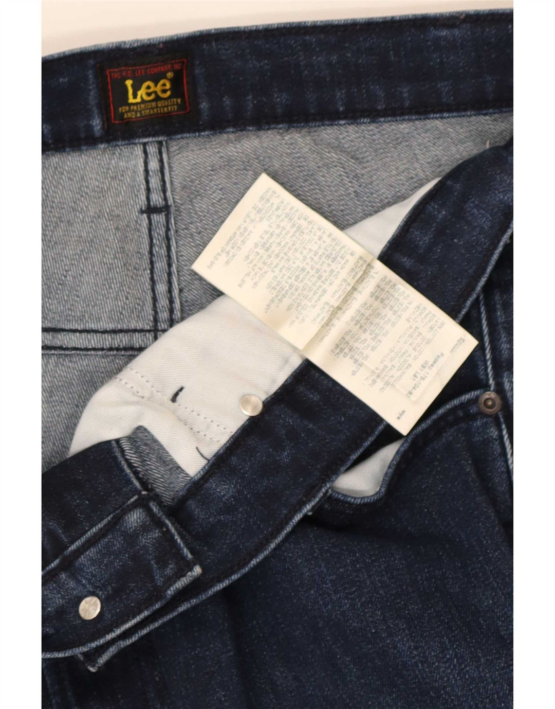 Lee Jean droit homme W36 L32 bleu coton