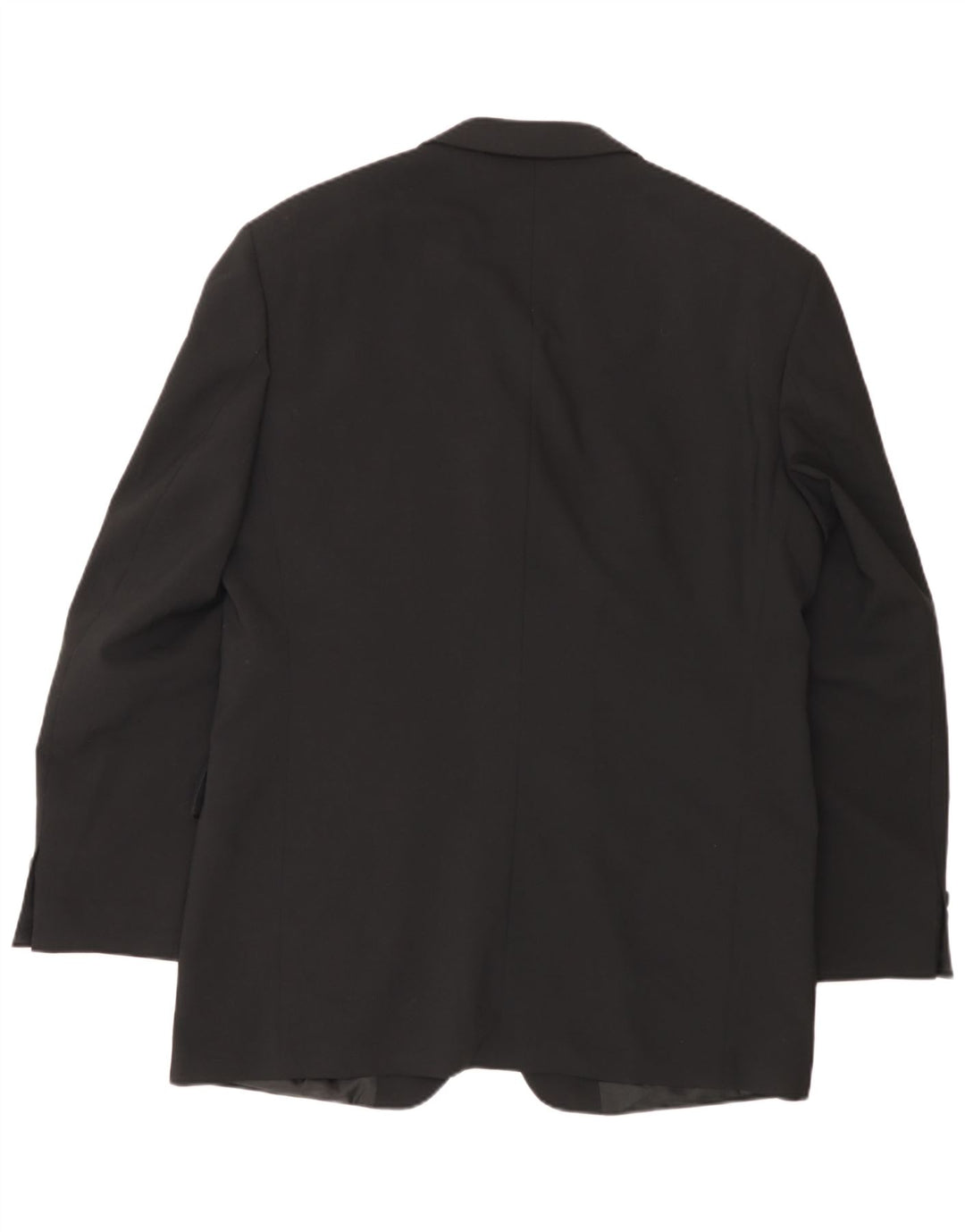Marks & Spencer Veste blazer à 3 boutons pour homme UK 40 Noir moyen Polyester