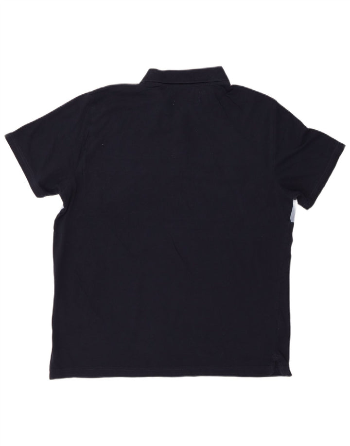 PENGUIN Polo Homme XL Bleu Marine Rayé Coton