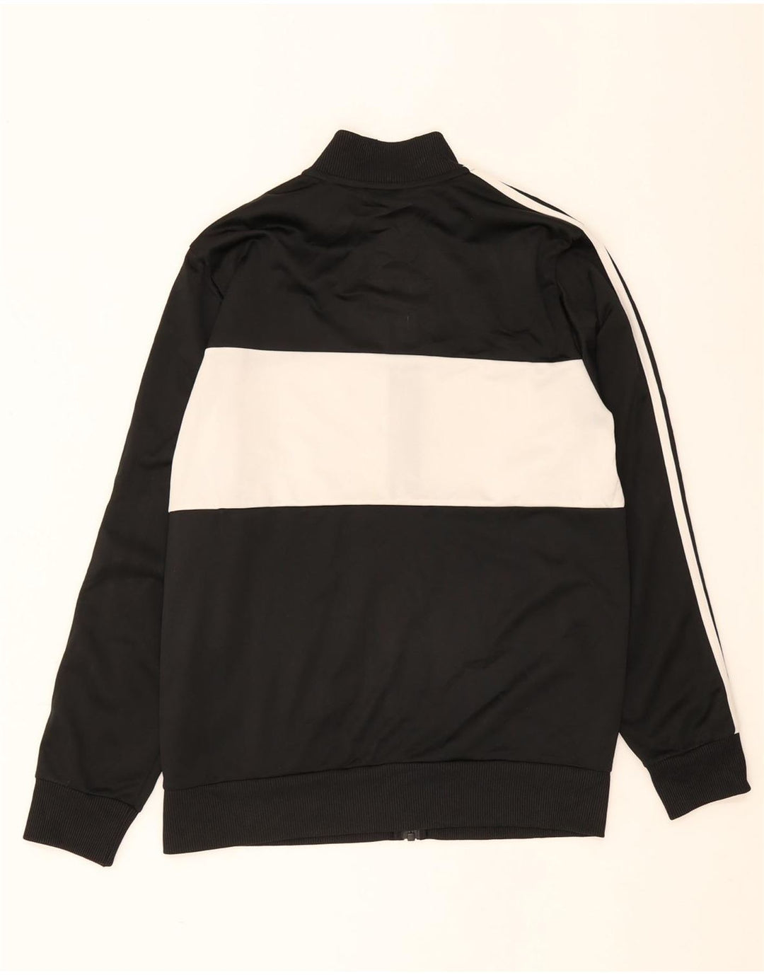 Adidas Veste de Survêtement Garçon 15-16 ans Noir Colourblock Polyester