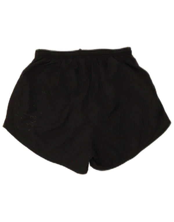 Nike Short de sport Dri Fit pour femme UK 4 XS Noir Polyester