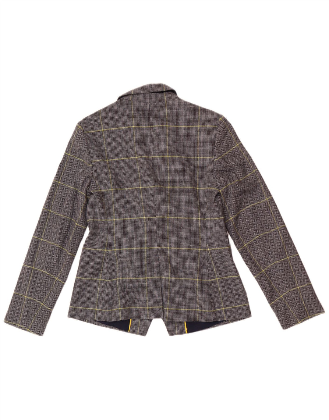 Boden Womens Petite Blazer Jacket UK 10 Petit pied-de-poule bleu marine