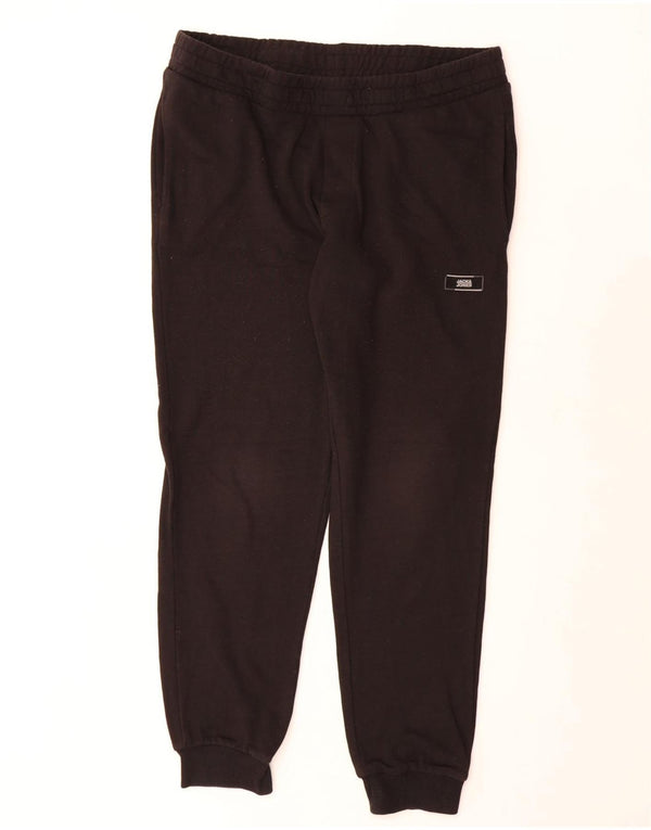 JACK & JONES Pantalon de Survêtement Homme Joggers Large Noir Coton