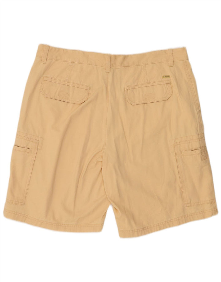 IZOD Short Cargo Homme W38 XL Coton Beige