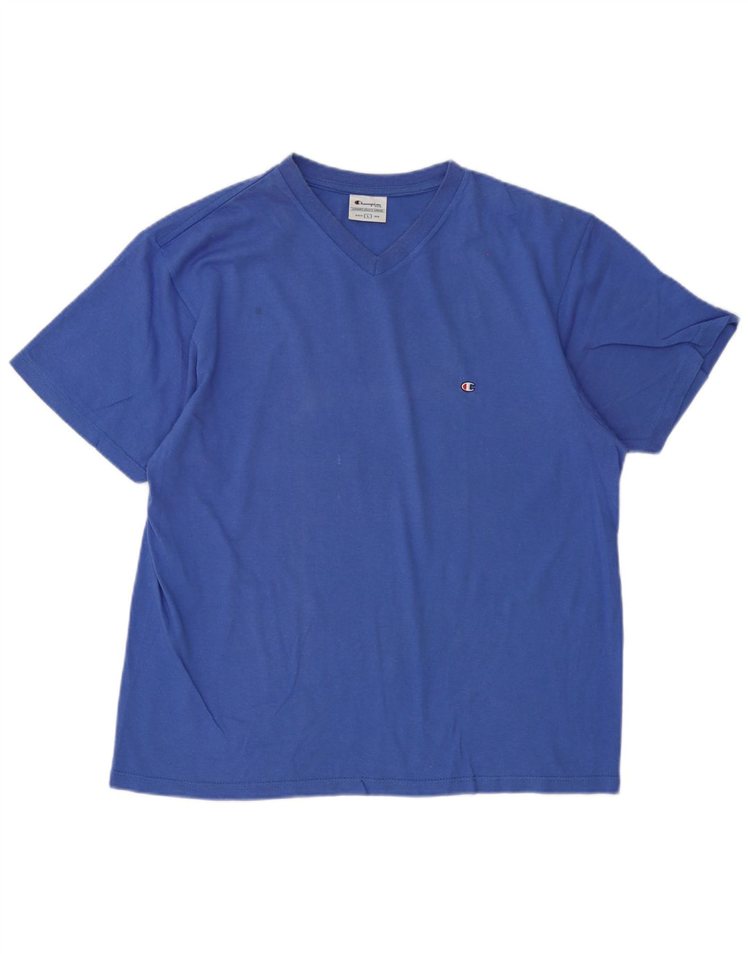Champion T-Shirt Homme Haut Large Bleu Coton