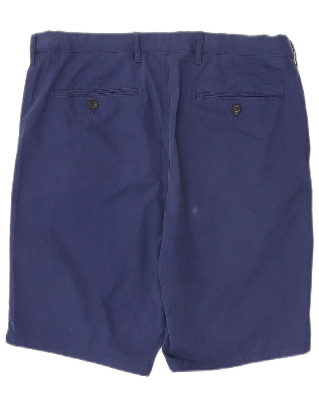 Marks & Spencer Short Chino Homme W34 Grand Bleu Coton