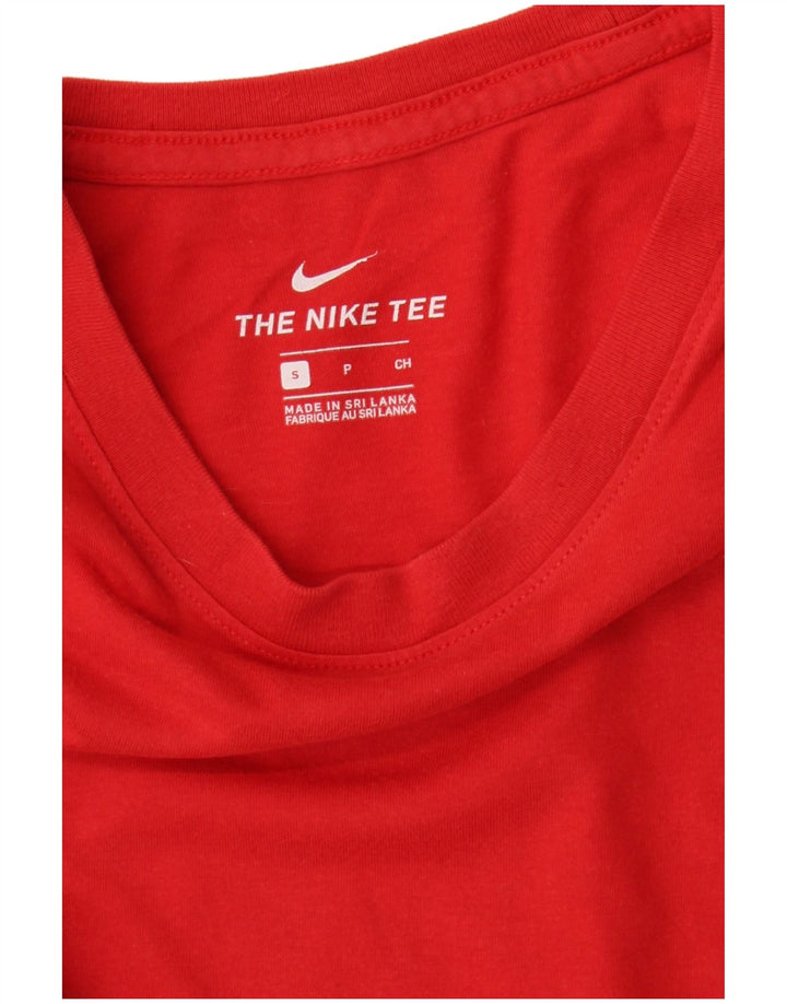 Nike T-shirt pour femme UK 10 Petit Rouge