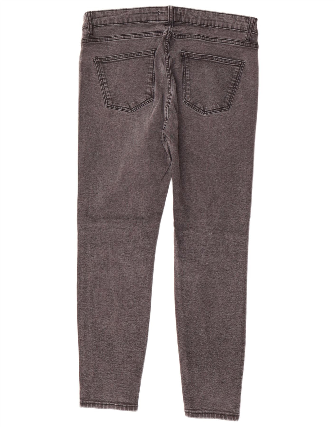 Zara Jean Slim Femme EU 42 Large W32 L26 Gris