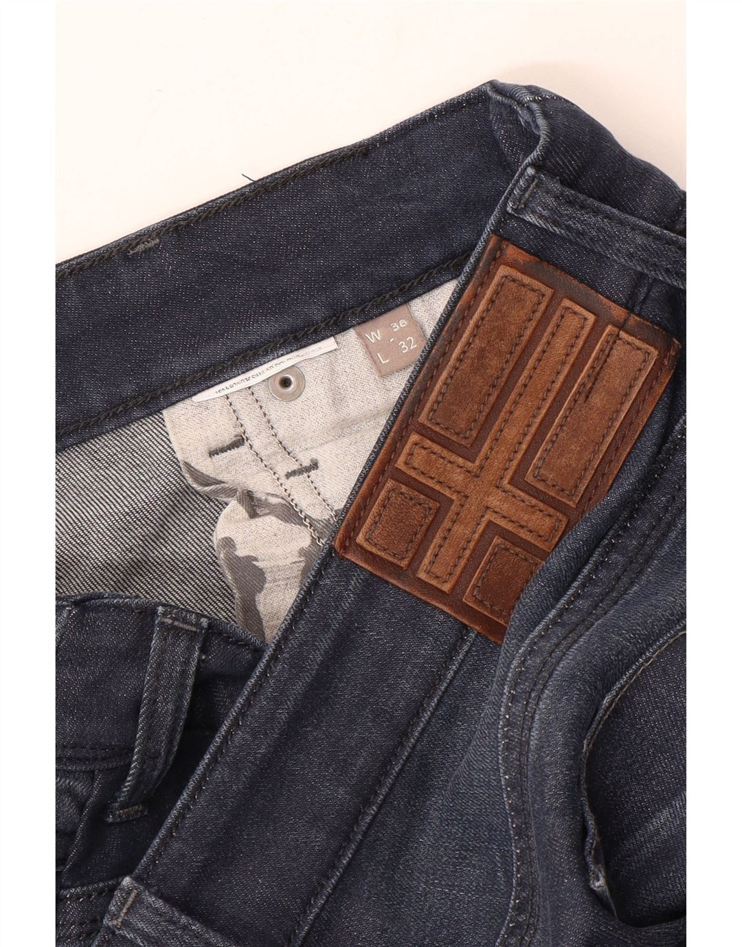 Napapijri Jean Slim Homme W38 L32 Bleu