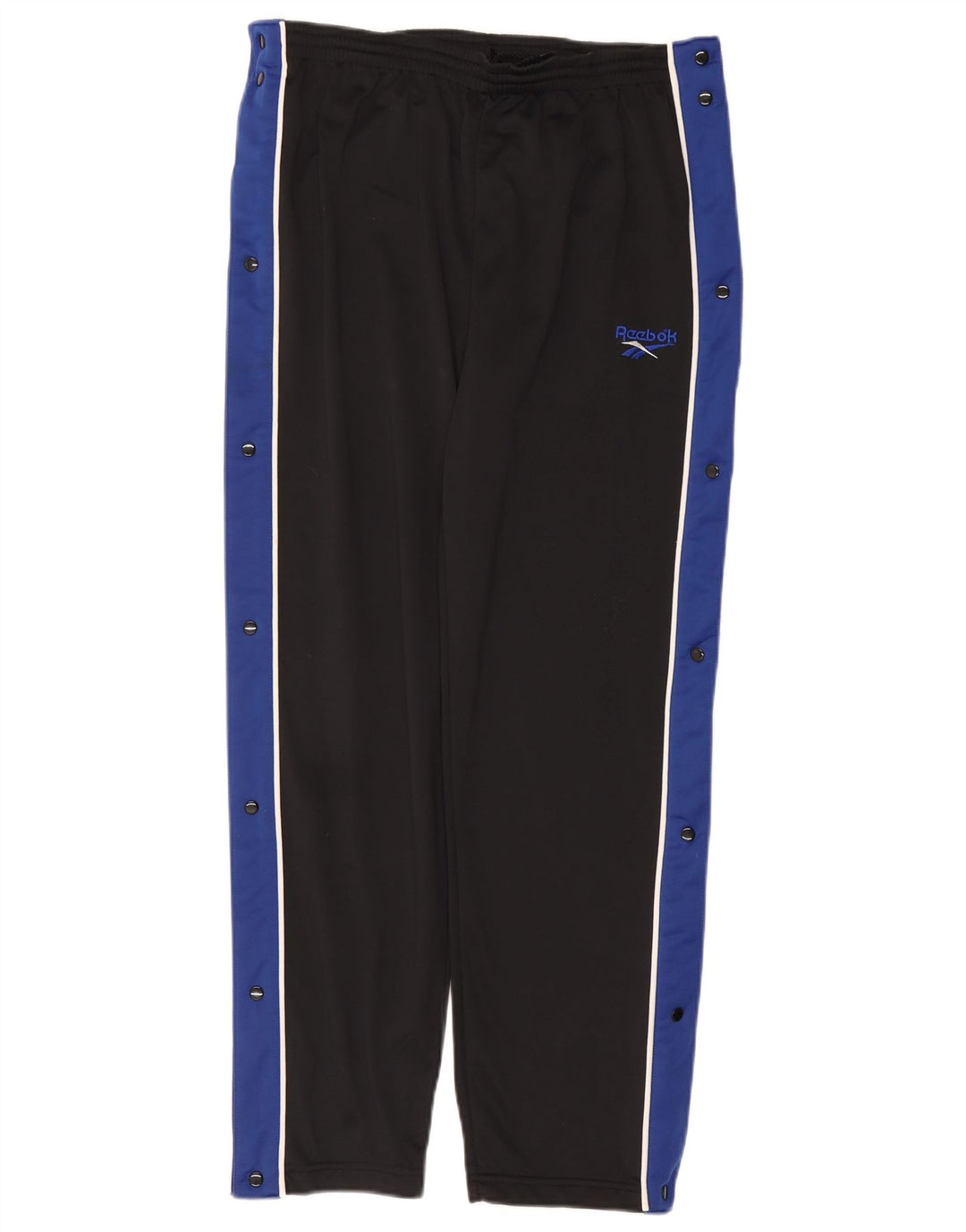 Reebok Pantalon De Survêtement Homme Small Noir Colorblock Polyester