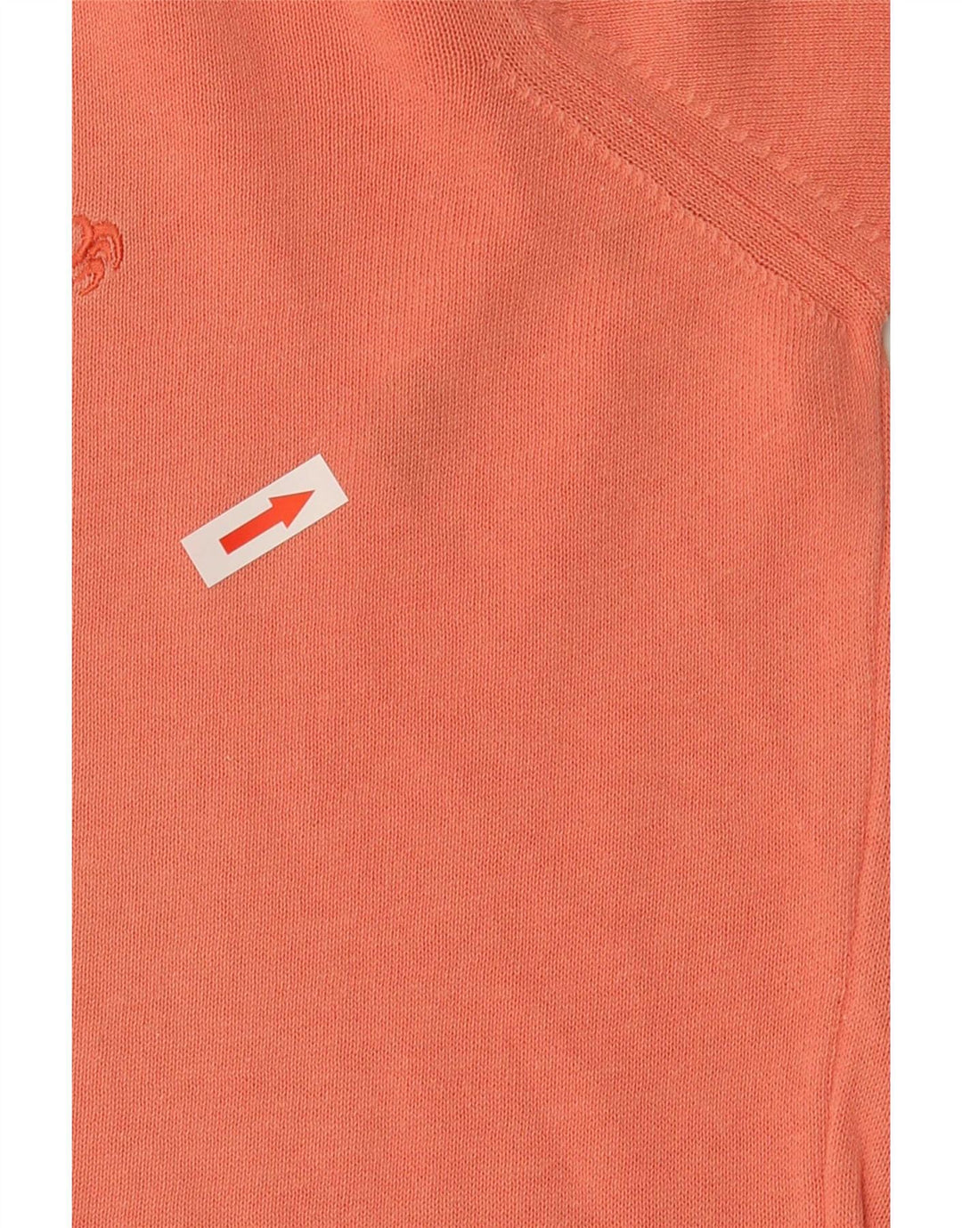 Il Granchio Pull Col Rond Homme Orange Moyen Coton