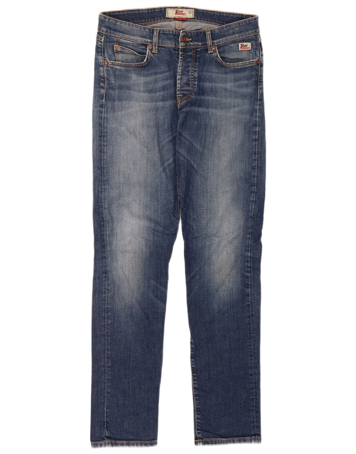 Roy Rogers Jean Slim Homme W32 L32 Bleu Coton