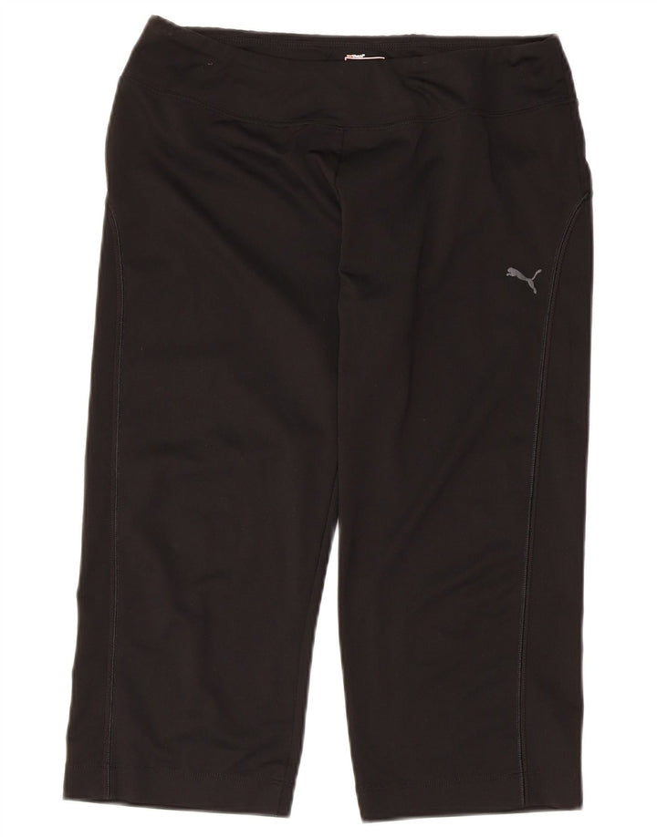 Puma Legging Capri Femme UK 44 Large Noir Polyester
